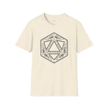 Load image into Gallery viewer, D20 Dice Teleportation Circle T-Shirt - Soft style