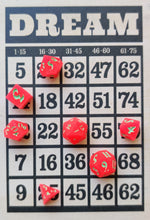 Load image into Gallery viewer, Micro Glow Dice Matte