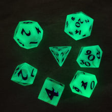 Load image into Gallery viewer, Radioactive Mango Dice Chunky Full 7 Set