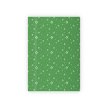 Load image into Gallery viewer, Wrapping Paper Rolls - Green Crystal D100 Dice Design
