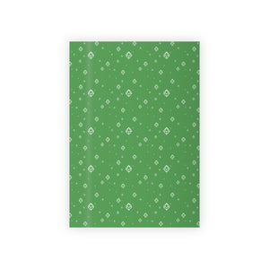 Wrapping Paper Rolls - Green Crystal D100 Dice Design