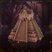 Load image into Gallery viewer, Aztec Dice Box and Tower Set by Mythic Roll
