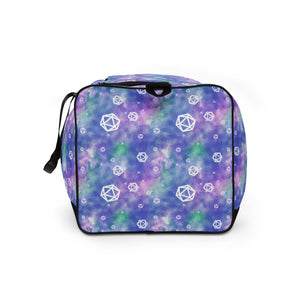 Watercolor Dice Duffel Bag