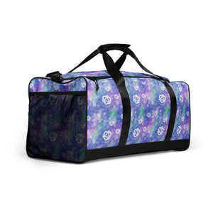 Watercolor Dice Duffel Bag