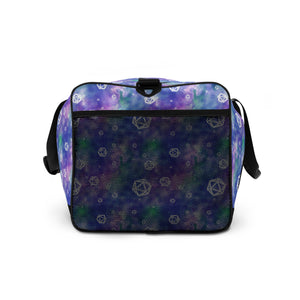 Watercolor Dice Duffel Bag