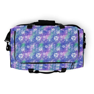 Watercolor Dice Duffel Bag