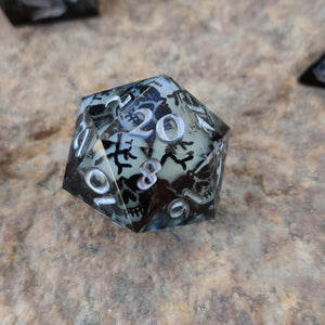 The Necromancer's Return Chunky 7 Dice Set