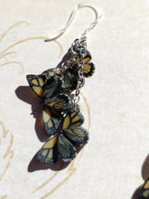 Load image into Gallery viewer, Group of Monarchs Butterfly Earrings
