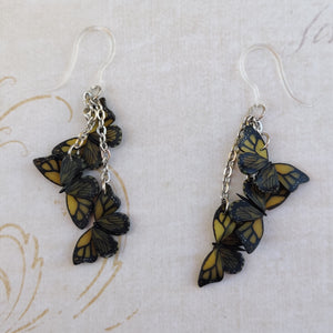 Group of Monarchs Butterfly Earrings