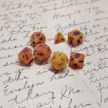 Load image into Gallery viewer, Radioactive Mango Micro Glow Dice
