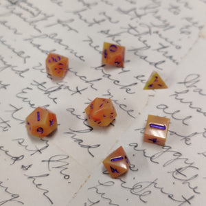 Radioactive Mango Micro Glow Dice