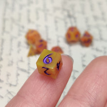 Load image into Gallery viewer, Radioactive Mango Micro Glow Dice

