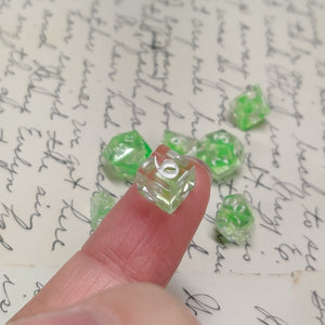 Lime Smoke Micro Dice