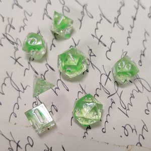 Lime Smoke Micro Dice