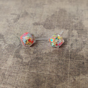 CUSTOM RPG Dice Studs - Single Pair